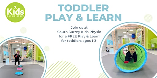 PLAY & LEARN - Toddlers 1-3yrs primary image