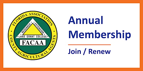 2024 FACAA Limited (Late) Membership Fees