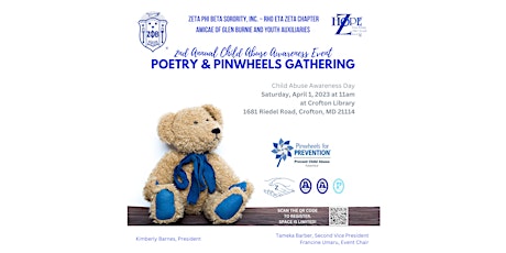 2nd Annual Pinwheel Planting Event
