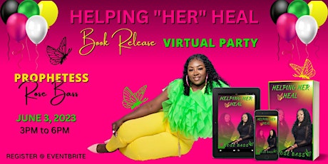 HELPING HER HEAL Virtual Book Release
