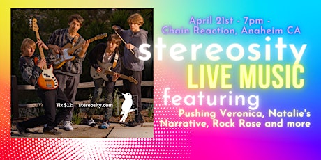 Stereosity LIVE @ Chain Reaction - Anaheim CA