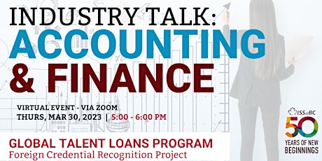 Global Talents Loan Industry Talk: Accounting & Finance