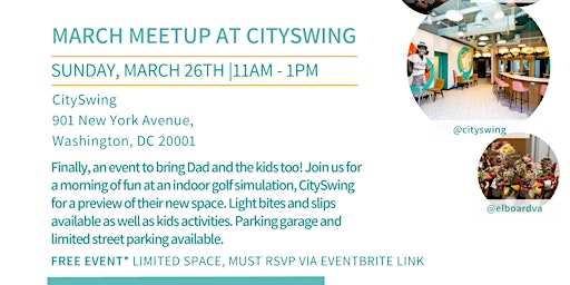 DC Mom Bloggers: March Meetup at CitySwing