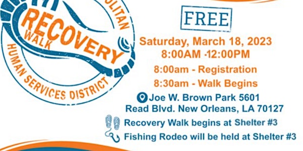 MHSD Recovery Walk & Fishing Rodeo