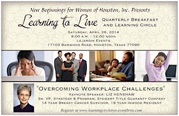 New Beginnings for Women Presents Quarterly Breakfast and Learning Circle primary image