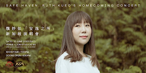 Safe Haven: Ruth Kueo’s Homecoming Concert primary image