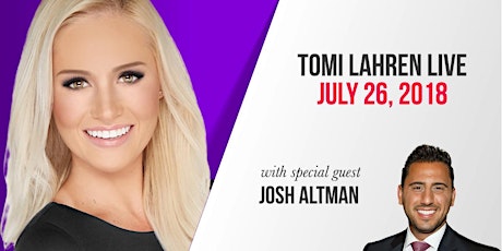 (LIMITED) -- TV's Tomi Lahren LIVE in Glendale -- VIP Tickets primary image