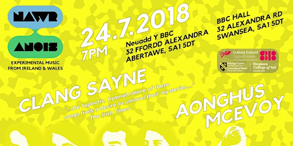 NAWR Anois - Clang Sayne, Aonghus McEvoy