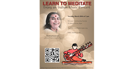 Indian Music Concert and Intro to Meditation