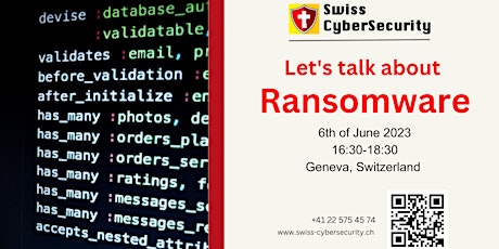 SCS: Let's talk about RANSOMWARE!