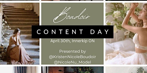 Spring Boudoir Content Day - Stylized Boudoir Event for Photographers