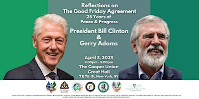Reflections on  The Good Friday Agreement: 25 Years  of Peace & Progress
