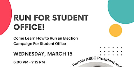 Workshop: How to Run an Election Campaign on Campus primary image