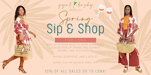 Spring Sip & Shop for LSNA