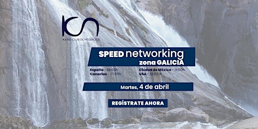 Speed Networking Online Zona Galicia - 4 de abril