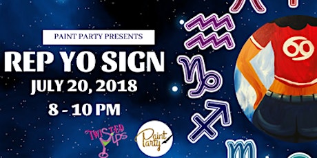 REP YO SIGN Paint Party primary image