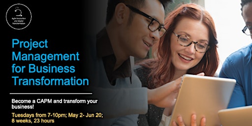 Project Management for Business Transformation. Become a CAPM ! primary image