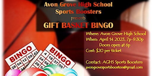 AGHS 2nd Annual Sports Boosters BINGO