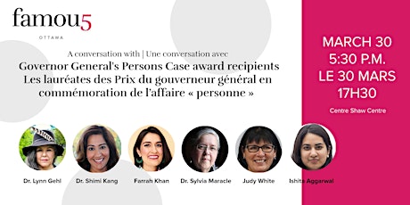 A conversation with the Governor General's Persons Case award recipients