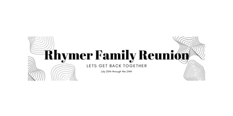 Rhymer Family Reunion
