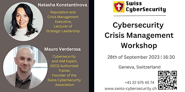Cybersecurity  Crisis Management Workshop