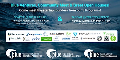Maritime Blue // Community Meet & Greet w/ Ventures Founders