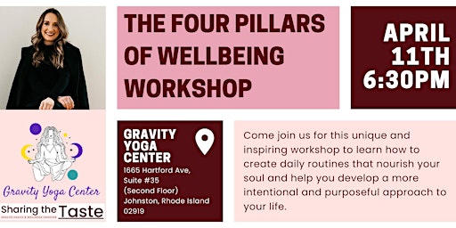 The Four Pillars of Wellbeing Workshop