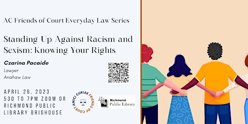 Everyday Law: Standing Up Against Racism & Sexism: Knowing Your Rights