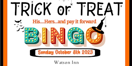 Magical Memories Trick or treat his, hers and pay if forward BINGO