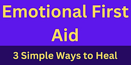Emotional First Aid Free Introduction