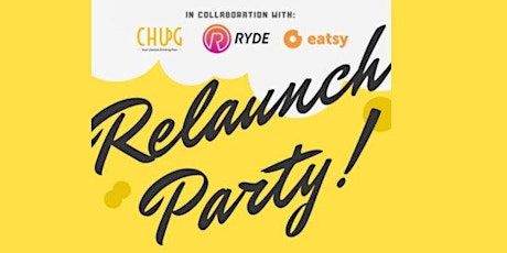 Invitation to SMOObar Launch Party with CHUG: New Venue, New Drinks primary image