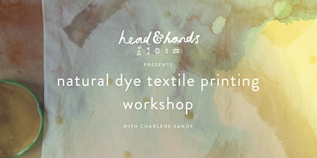 Natural Dye Textile Printing Workshop primary image