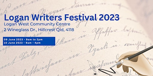 Logan Writers Festival - Day 1 primary image