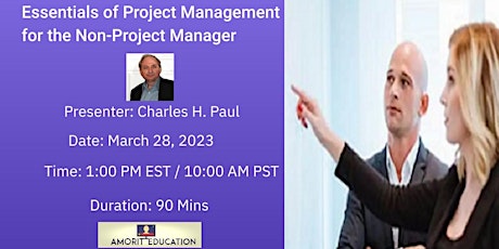 Essentials of Project Management for the Non-Project Manager