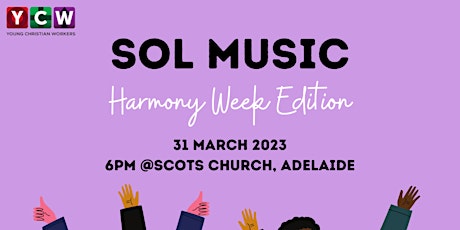 Hauptbild für Sol Music PRE-APRIL - Harmony Week Edition