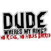 Logotipo de Dude, Where's My Ring?