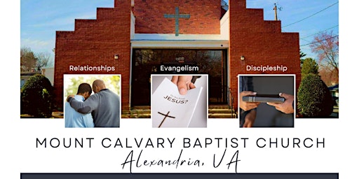 Imagen principal de Mount Calvary Baptist Church In-Person and Virtual Sunday Worship Service