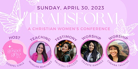 GOSPEL GIRLS DFW: APRIL 2023 EVENT "TRANSFORM"