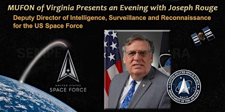 MUFON Virginia ~ Presents Joe Rouge of Space Force with Italian Dinner! primary image