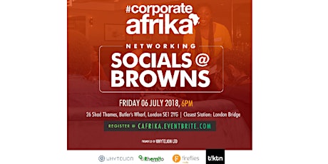 Corporate Afrika Socials primary image