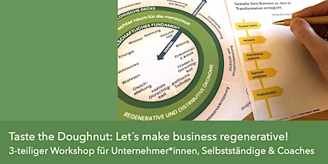 Hauptbild für Taste the Doughnut: Let´s make business regenerative!