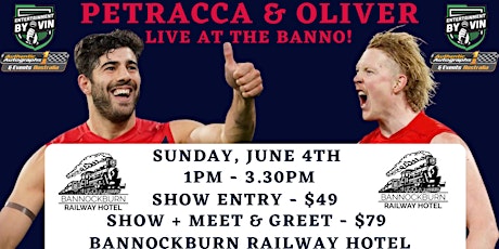 Petracca & Oliver LIVE at The Banno!