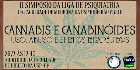 Imagem principal do evento II Simpósio LAPQ: Cannabis e Canabinoides