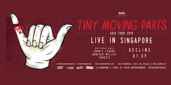 Rockiss Presents Tiny Moving Parts Live In Singapore 2018