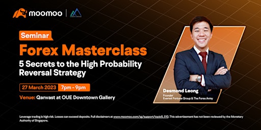 Forex Trading Masterclass with Desmond Leong