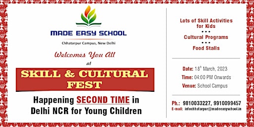 Skill & Cultural Fest | MADE EASY SCHOOL, Chhatarpur