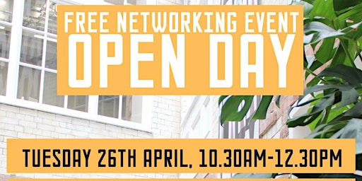 Tripod Brixton Open Day and Breakfast Networking Event, Tuesday 26th April