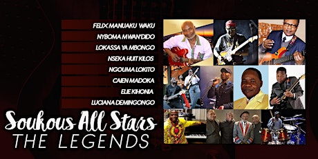 SOUKOUS ALL STARS, the Legends, Live in PITTSBURGH, PA primary image