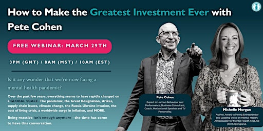 How to Make the Greatest Investment Ever with Pete Cohen