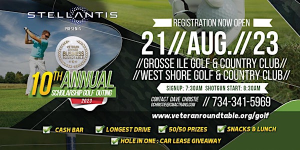10th Annual Veteran Owned Business Roundtable Scholarship Golf Outing